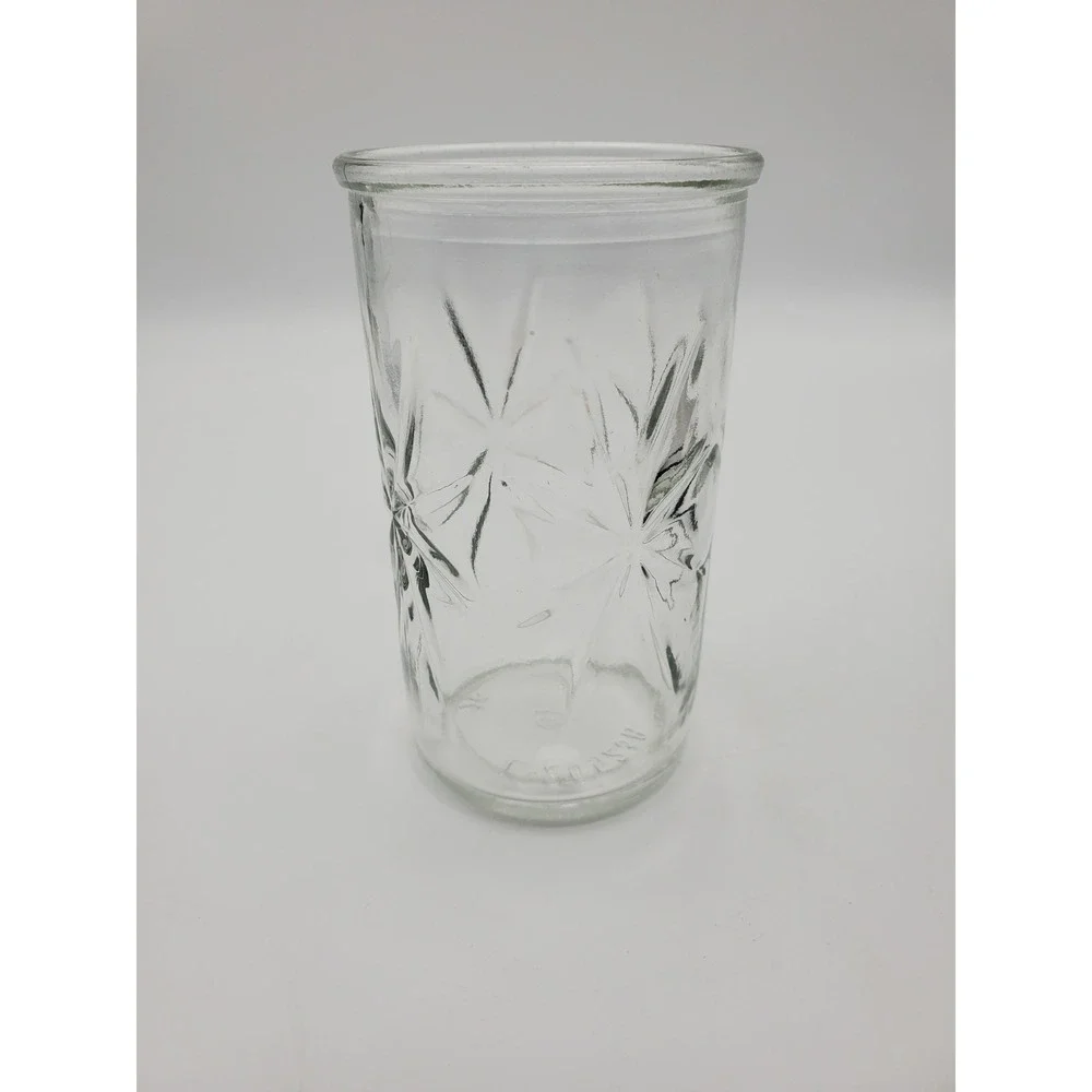 Vintage Anchor Hocking Starburst Jelly Jar Juice Glass